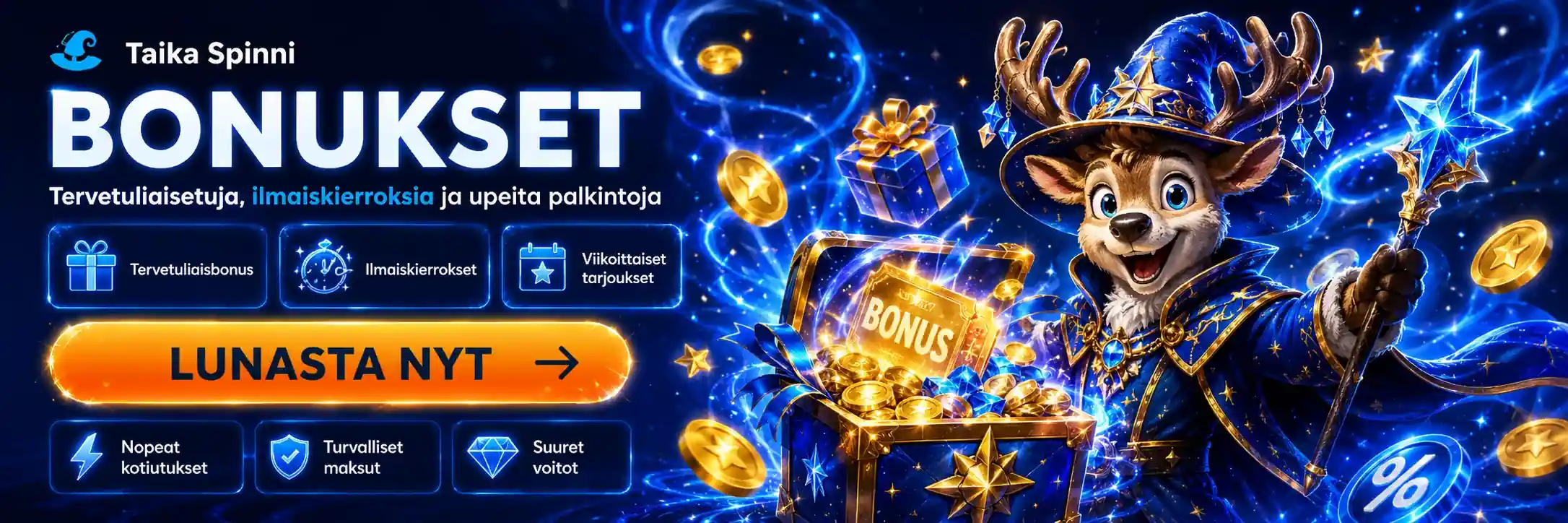 Kasinobonukset ja taikakallo grafiikat